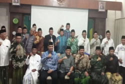 Pasangan Joko-Rony Bersilaturahmi ke PCNU Bantul: Mohon Doa Restu Pilkada
