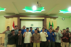 Tak Hanya ke PC NU, Untoro-Wahyudi Juga Sowan ke Muhammadiyah Bantul
