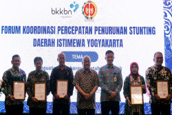 Berhasil Dukung Penurunan Stunting di DIY, Pemkot Jogja Sabet Penghargaan