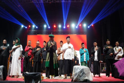 Ribuan Jemaah Selawat Berdoa untuk Harda-Danang di Pilkada Sleman
