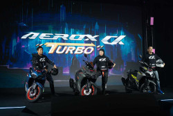 Luncurkan Generasi Ketiga, AEROX ALPHA Siap Dobrak Market Sport Scooter Indonesia