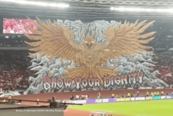 Cerita Ilustrator Asal Bantul Dibalik Koreografi "Garuda, Tunjukkan Martabatmu" Saat Indonesia vs Bahrain