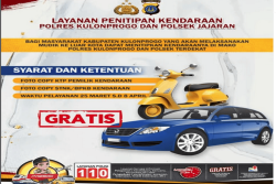 Lebaran 2025, Polres Kulonprogo Hadirkan Layanan Titip Kendaraan Gratis