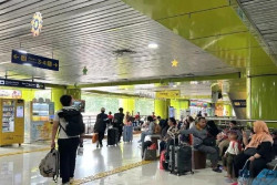H-4 Terjadi Peningkatan Arus Mudik Kereta Api di Stasiun Gambir