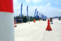 Kendaraan Keluar dari Exit Tol Tamanmartani Meningkat Sejak Pagi