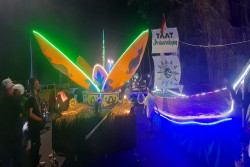 Ribuan Umat Muslim Gelar Takbiran di Nol Kilometer Jogja dengan Konsep Ramah Lingkungan