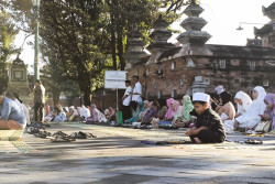 Kisah Perantau Salat Id di Masjid Mataram Kotagede