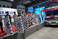 Berangkat dari Terminal Giwangan, Ratusan Warga Ikut Program Balik Lebaran Gratis