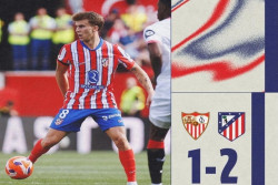 Hasil Sevilla vs Atletico Madrid Skor 1-2: Dramatis! Gol Pablo Barios di Menit Ke-93 Bawa Losc Colchoneros Tempel Real Madrid