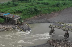 Perbaikan Konstruksi Groundsill Srandakan Tergerus Arus Sungai Progo, BBWSSO Cari Metode Lain untuk Penanganan