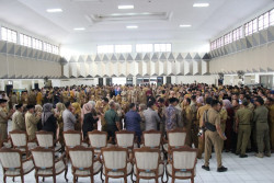 2 Ribu ASN Pemkab Magelang Tumpah Ruah dalam Halal Bihalal, Diberi Hadiah dan Disuguh Kuliner UMKM