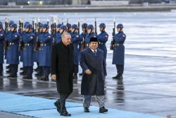 Presiden Prabowo Disambut Hangat Tayyip Erdogan di Turki