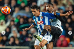 Hasil Liga Spanyol: Valencia vs Espanyol, Skor 1-1