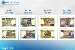 Bank Indonesia Tarik 4 Jenis Uang Kertas dari Peredaran, Hari Ini Terakhir Penukaran