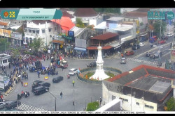 Demo Buruh di Jogja Tuntut Revisi UU Ketenagakerjaan