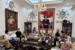 Mensesneg Sebut Pertemua Megawati dan DascoTidak Bahas Reshuffle Kabinet