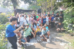 Pemerti Code di  Jogja Melatih Anak Cintai Sungai dan Kenalkan Bank Sampah
