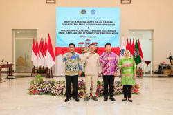 Saksikan MoU Antara Kanwil BPN Provinsi Sulut dengan Lembaga Keagamaan, Menteri Nusron Tekankan Implementasi yang Cepat dan Konkret