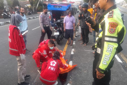 Kecelakaan Tunggal di Sewon Bantul, Pembonceng Motor Meninggal di Lokasi Kejadian