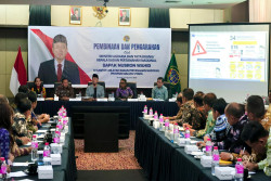 Menteri Nusron Pembinaan di Kanwil BPN Provinsi Maluku Utara