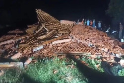 Bangunan Joglo Ambruk, 14 Santri TPQ Fathul Ilmi Karanganyar Terluka