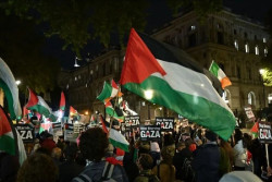 Ratusan Warga London Unjuk Rasa Kecam Tindakan Israel di Gaza