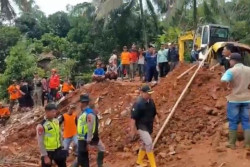 Hari Keempat, Operasi SAR Longsor Cilacap Dipersempit