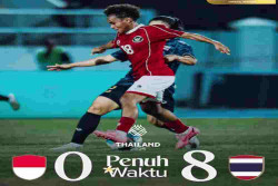 Timnas Putri Indonesia Digilas Thailand 0-8 di SEA Games