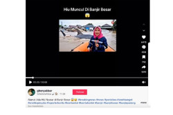 Video Hiu di Banjir Sumatera Barat Ternyata Rekayasa AI