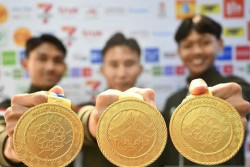 Klasemen Medali SEA Games 2025, Indonesia Masih di Tiga Besar