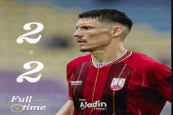 Gol Dusan Mijic Menit 90+2 Selamatkan Persis di Manahan
