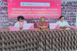 COMMUNICATED Perkuat Kader TATAK Dampingi Pasien Kanker Payudara