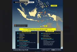 Monsun Asia Menguat, BMKG Waspadai Hujan Lebat 15-21 Februari