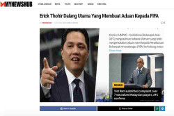 Media Malaysia Seret Nama Erick Thohir dalam Skandal Sanksi FIFA