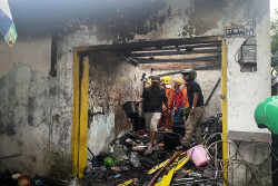Rumah Terbakar di Blimbingsari Sleman, 2 Motor Ludes