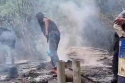 KKB Aibon Kogoya Serang Pos Tambang di Nabire, 2 Tewas