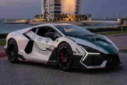 Lamborghini Revuelto Mansory Jadi Mobil Patroli di Dubai
