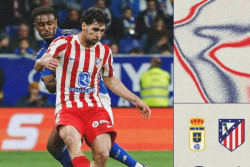 Real Oviedo vs Atletico Madrid Skor 0-1, Julian Alvarez Penentu