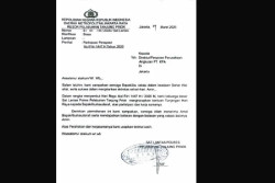 Surat Minta THR Atas Nama Polisi Diselidiki Polda
