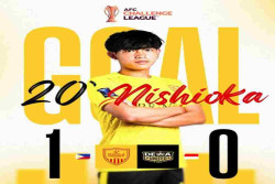 Gol Kenji Nishioka Bawa Manila Digger Ungguli Dewa United 1-0