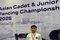 Berbekal Asian Cadet Junior, Alden Kejar Podium Anggar Internasional