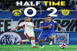 Arema Tertinggal 0-2 dari Bali United di Babak Pertama