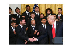 Tuai Kecaman, Lionel Messi Tepuk Tangan Saat Trump Bahas Konflik Iran