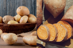 Perbandingan Nutrisi Ubi Jalar dan Kentang Putih untuk Gula Darah
