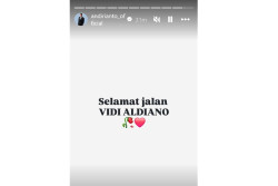 Andi Rianto Unggah Pesan Duka atas Meninggalnya Vidi Aldiano
