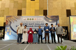 Ratusan Siswa Difabel SLB Muhammadiyah Buka Puasa Bersama LAZISMU