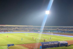 PSIM Unggul 2-1 atas Persijap Babak Pertama, Sempat Mati Lampu