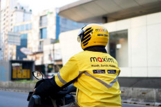 50 Ribu Driver Ojol Maxim Terima Bonus Hari Raya