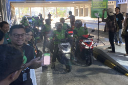 Gojek Hadirkan Shelter Instan di Terminal Giwangan Jogja