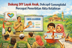 Dukcapil Gunungkidul Perkuat Peran Register Desa Urus Akta Anak